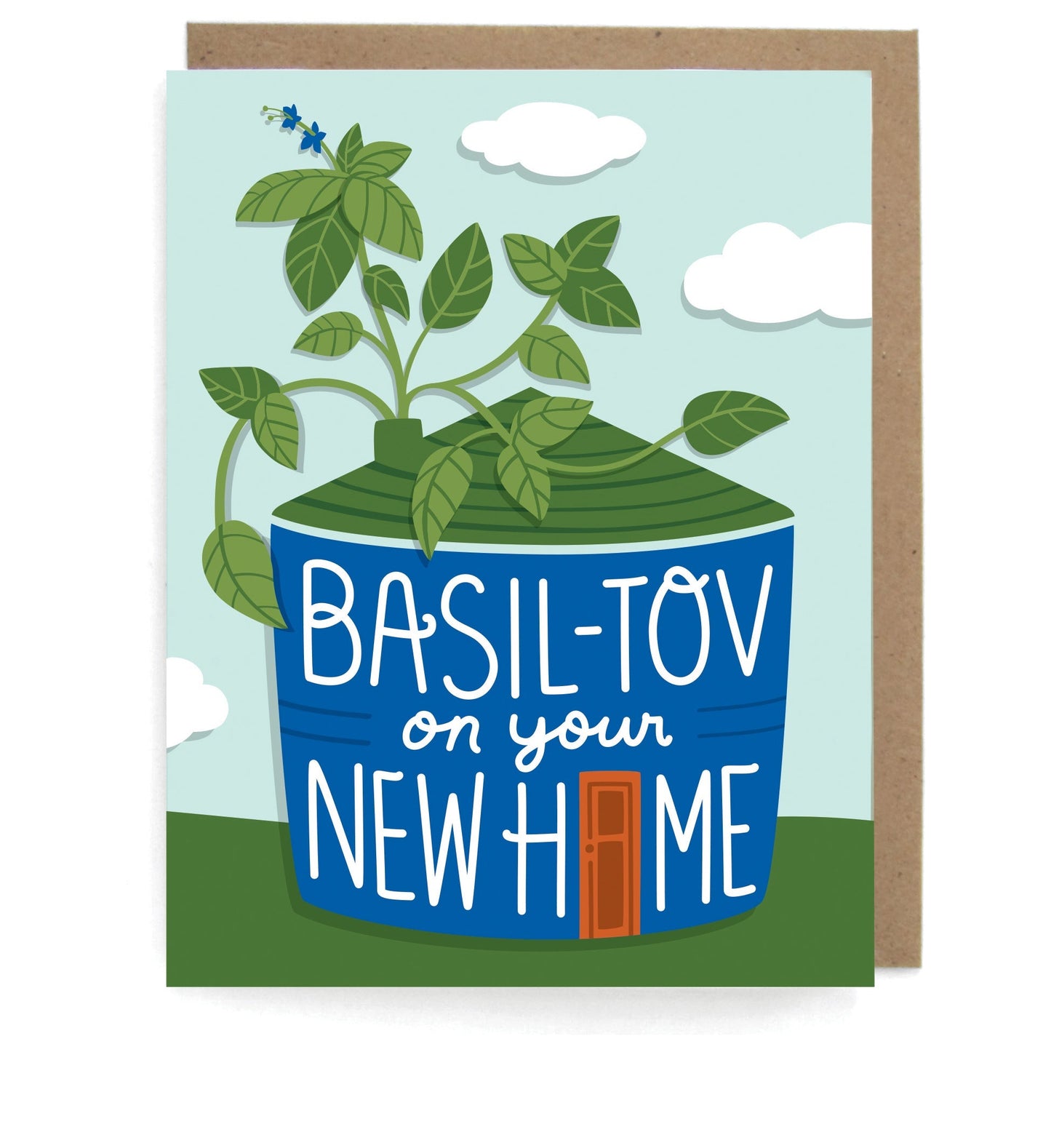 BASIL Tov On Your New Home Card