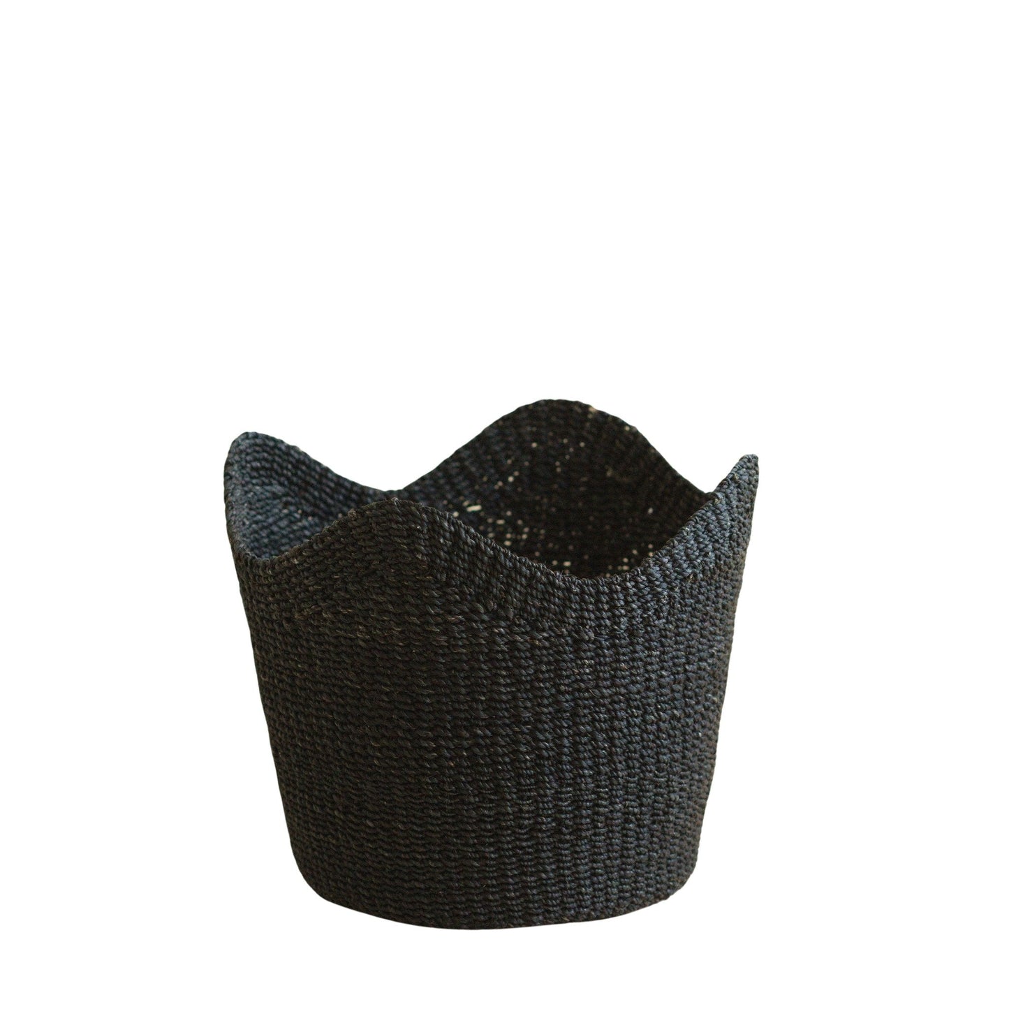 Black Scallop Basket