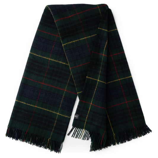 Highland Tweeds Shetland Lambswool Throw - Hunting Stewart