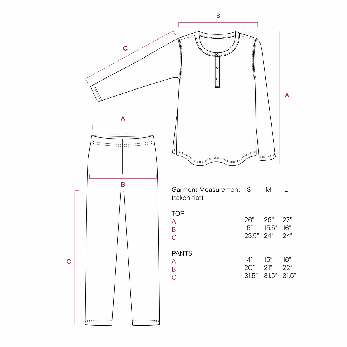 Toile Pima cotton pajamas