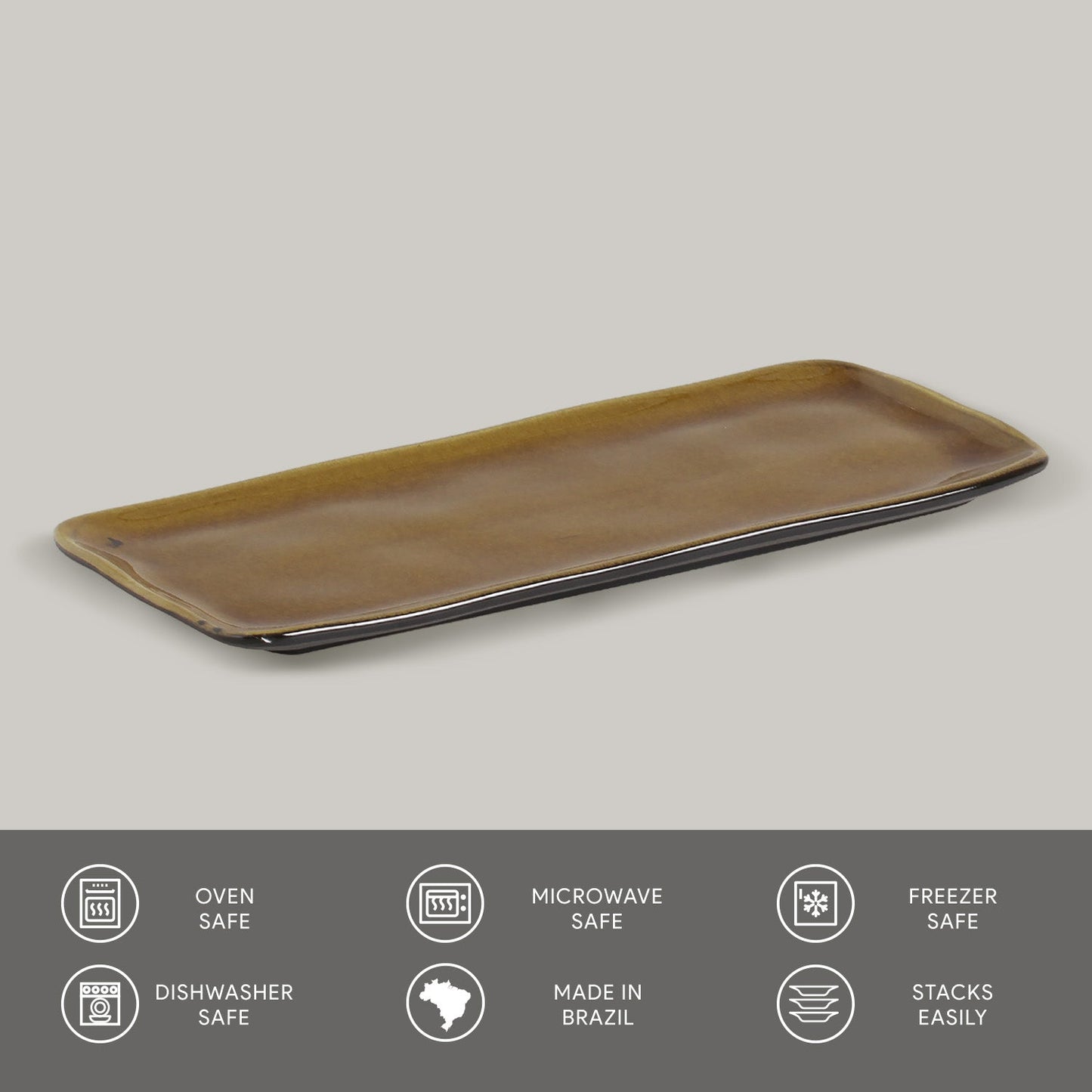 Rectangular Platter Medium Set of 4