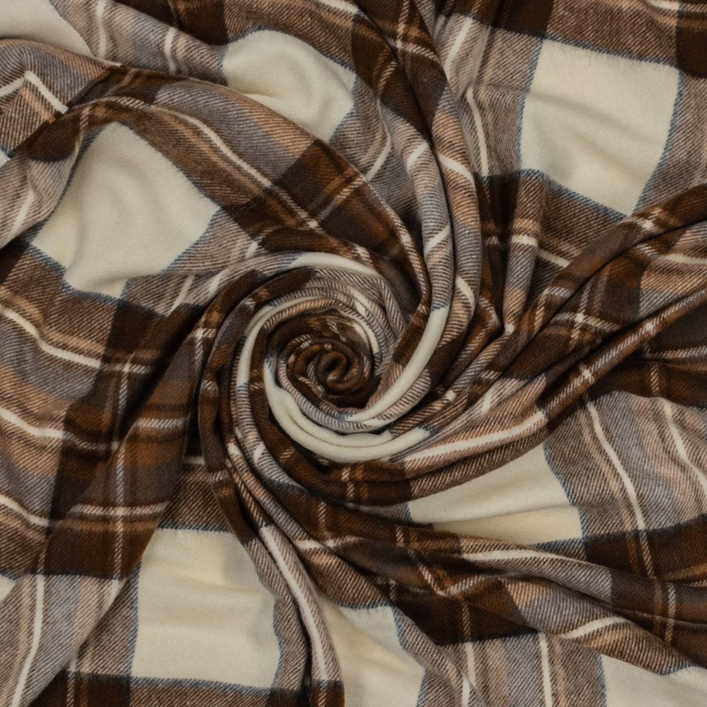 Prince of Scots Merino Wool Throw - Natural Dress Stewart