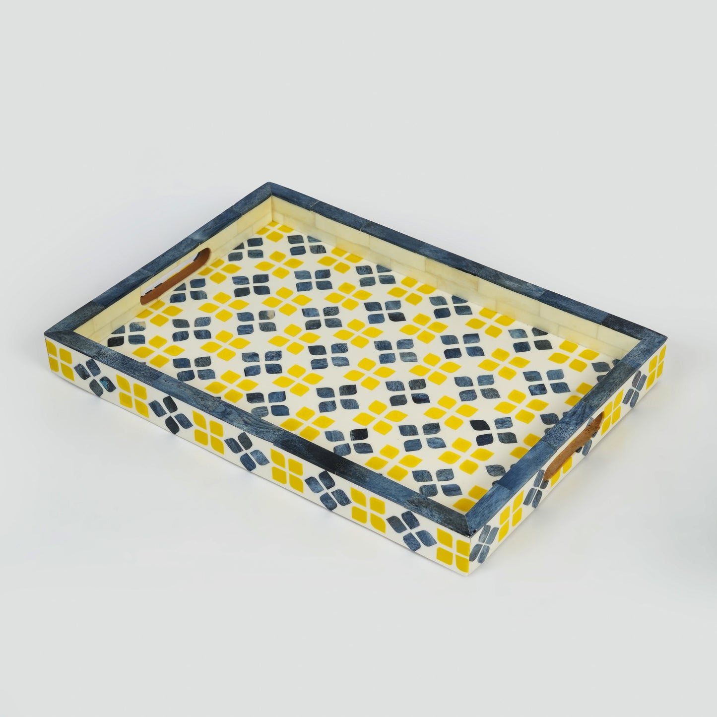 Marigold Mosaic Inlay Serving Tray