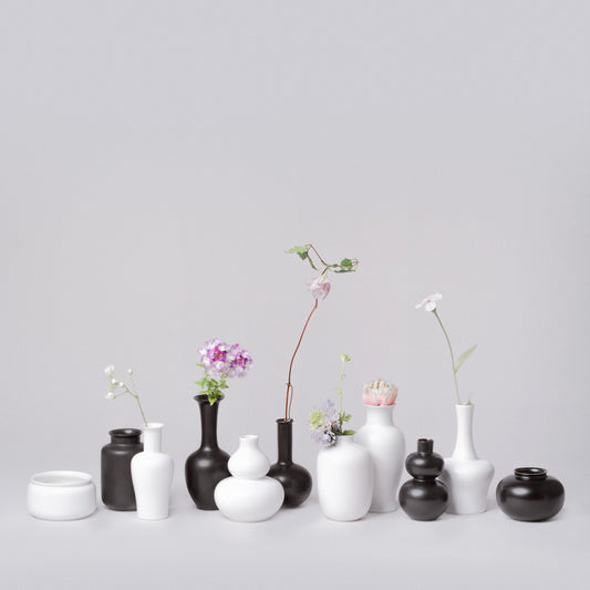 Semi-Matte Porcelain Mini Lover Vase