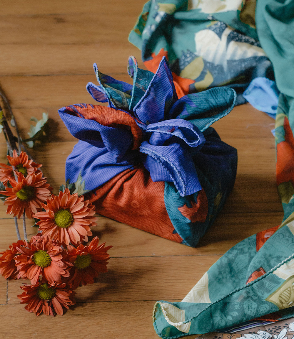 Upcycled Sari Multi-purpose Wrap