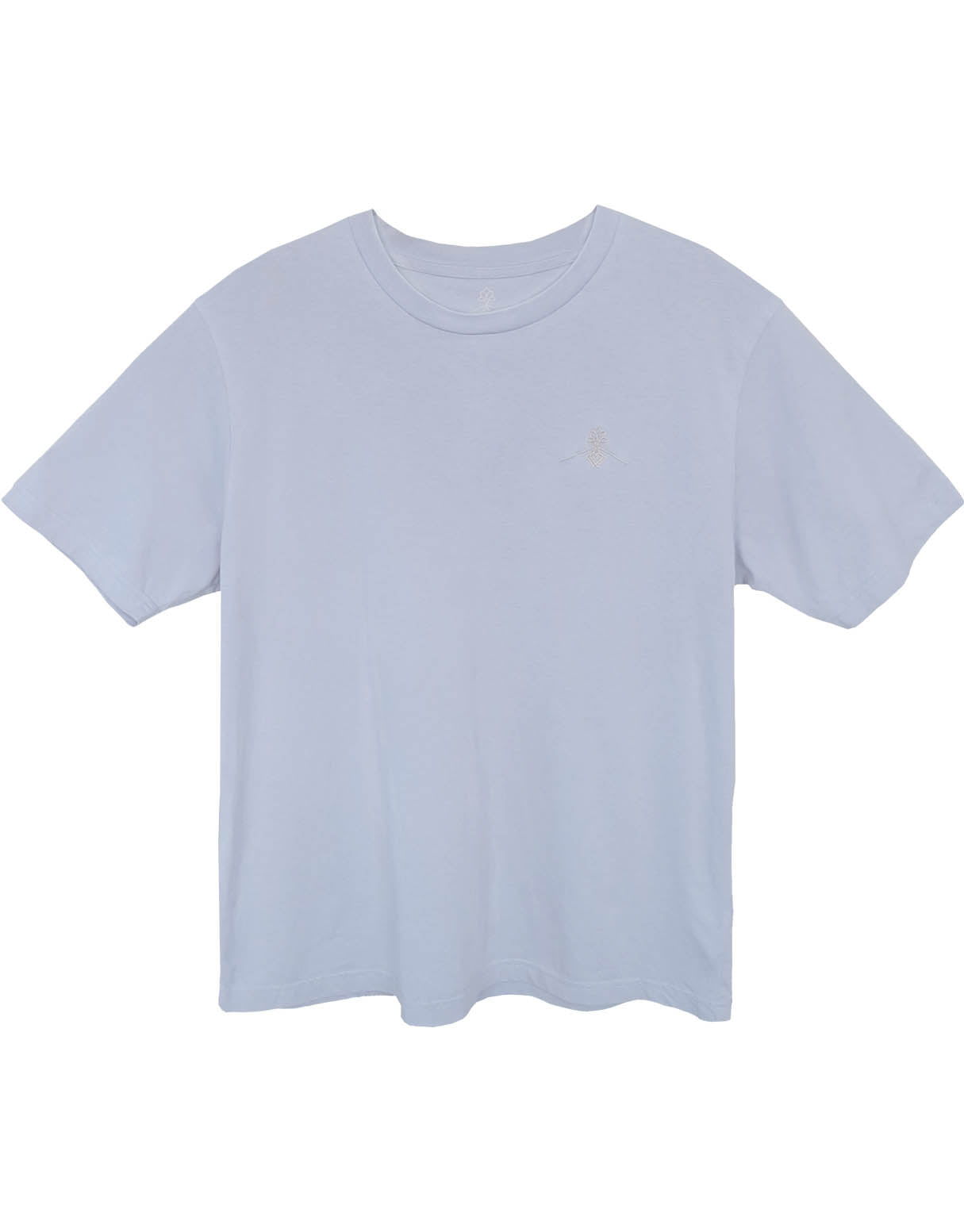 Camiseta orgánica - Azul Neblina