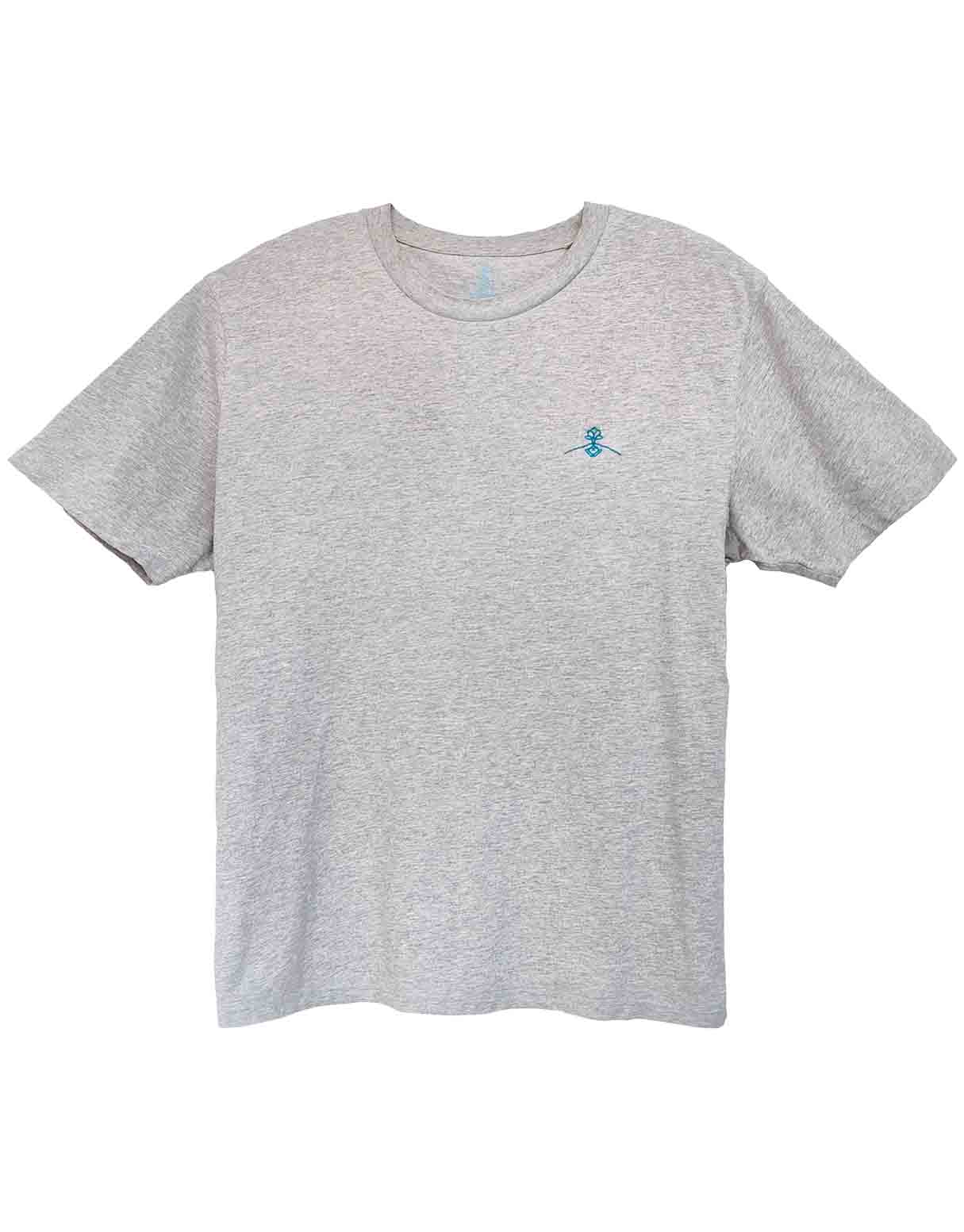 Camiseta orgánica - Gris Jaspeado