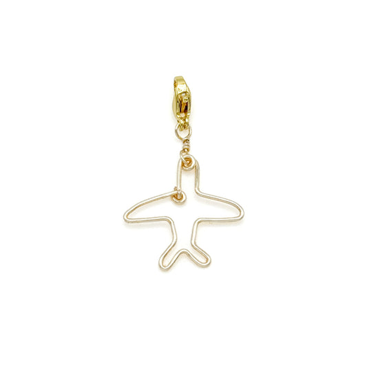 Airplane charm