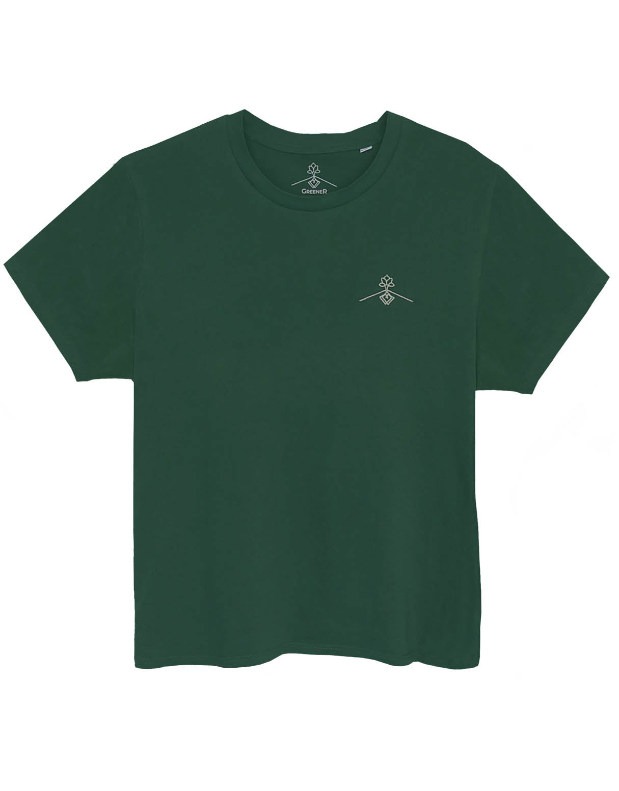 Camiseta orgánica - Verde Mineral