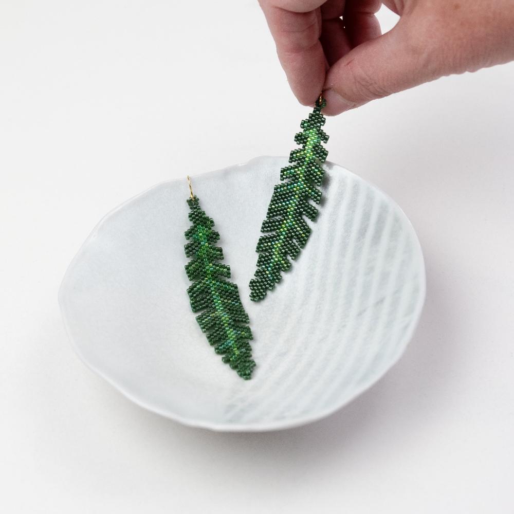Banana Leaf Earring