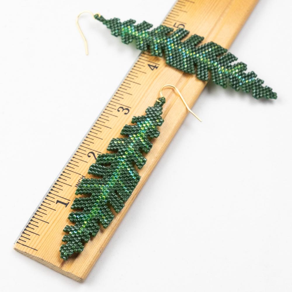 Banana Leaf Earring
