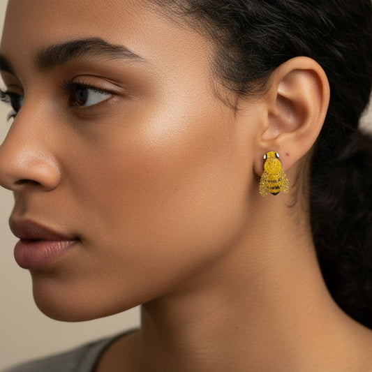 Bumble Bee Earrings -SM