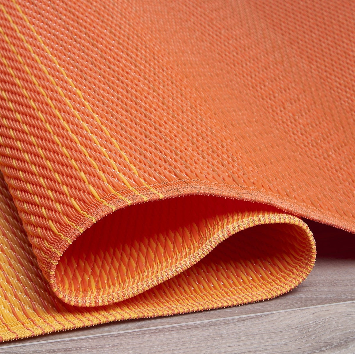 Big Sur - Sunset Striped Outdoor Rug for Patio
