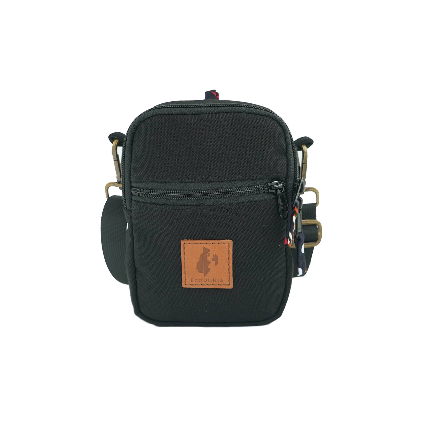 Rozi Canvas Crossbody Bag 1L | Mini Shoulder Bag #color_black