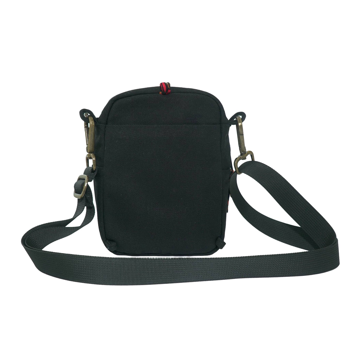 Rozi Canvas Crossbody Bag 1L | Mini Shoulder Bag #color_black