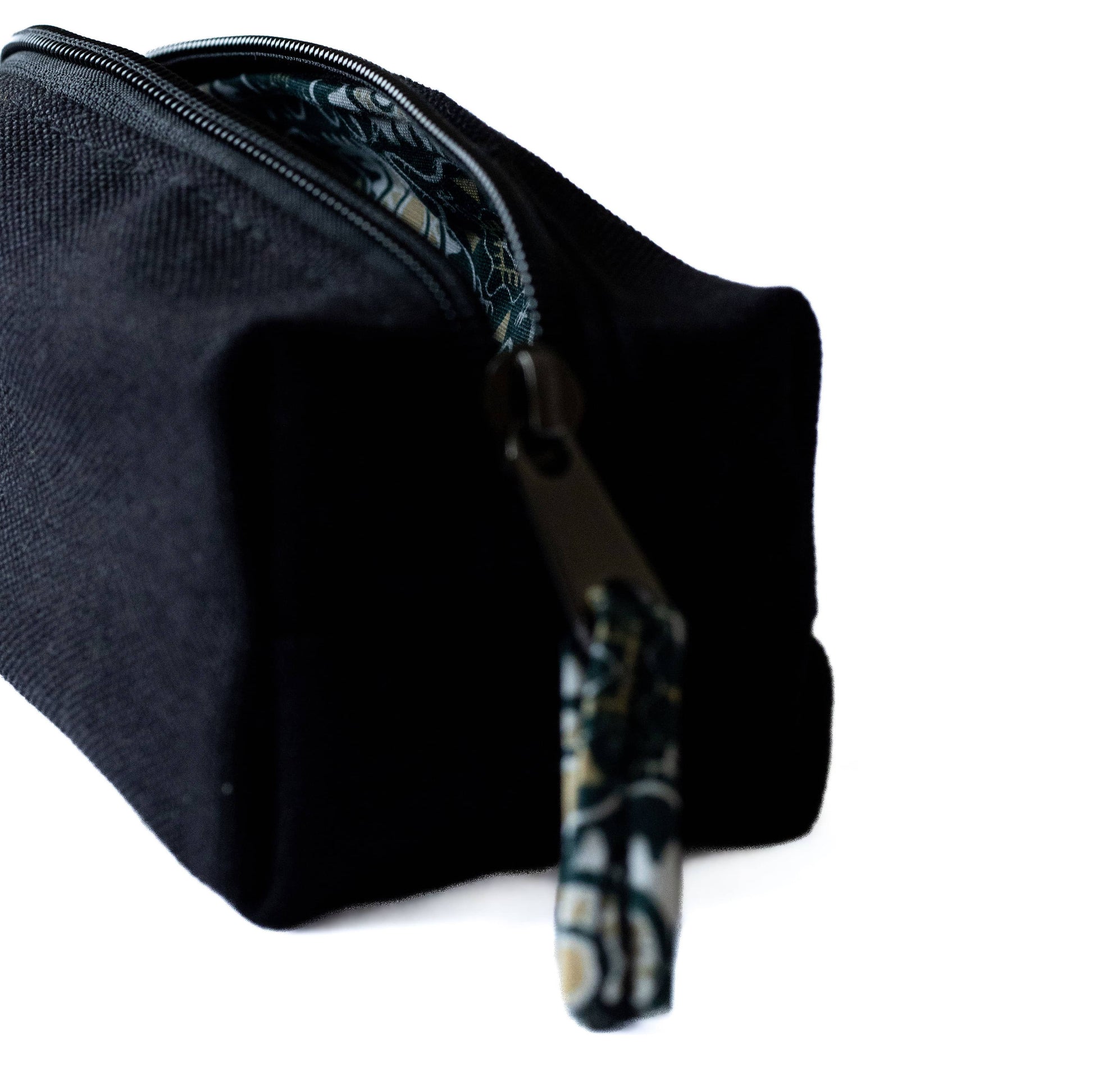 Pencil Pouch Zipper Bag #color_black