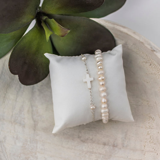 Blessing silver bracelet