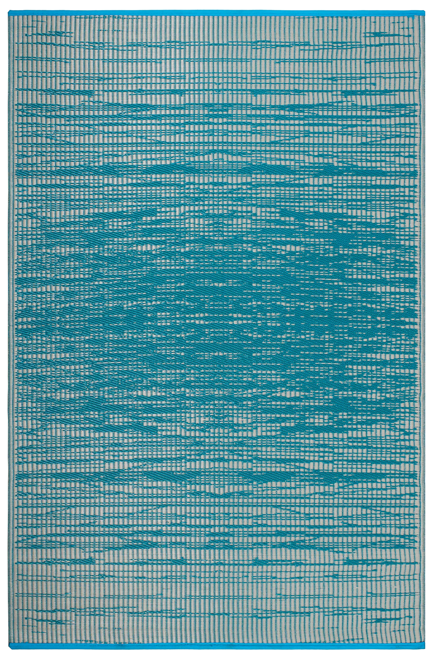 Brooklyn - Teal Outdoor Rug for Patio FINAL SALE