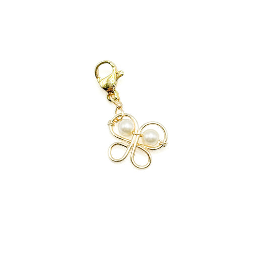 Butterfly gold charm