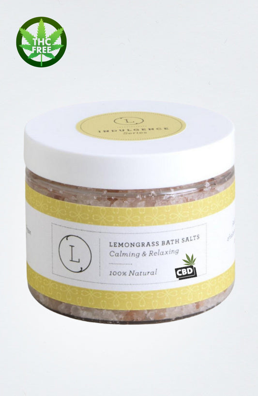 CBD Grapefruit Bath Salts – Epsom, Dead Sea & Himalayan Soak
