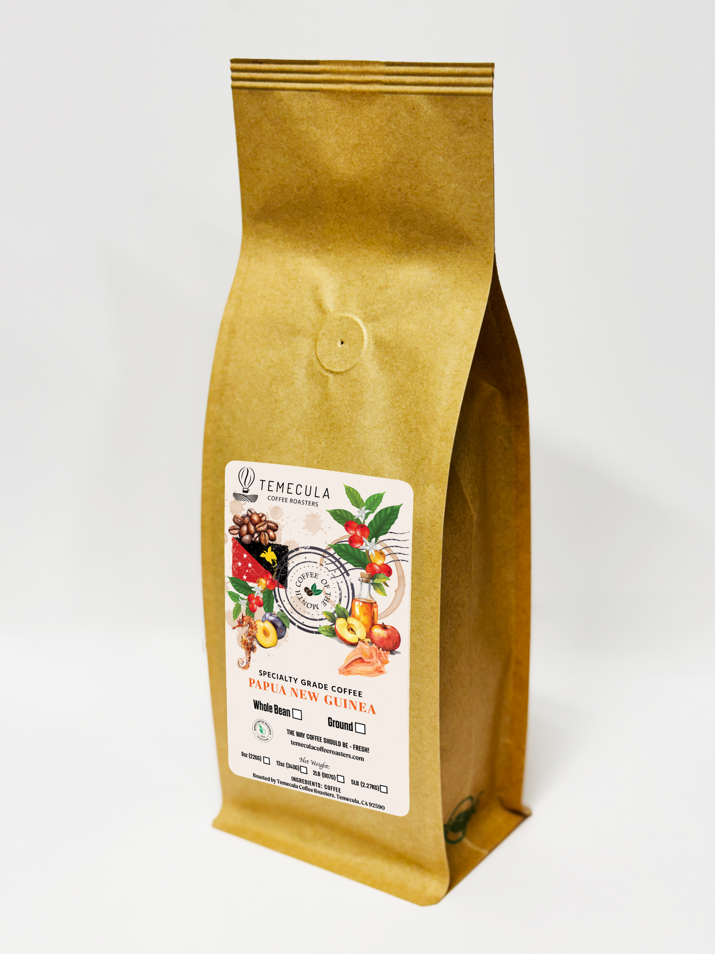 Papua New Guinea (Monthly) - Medium Roast