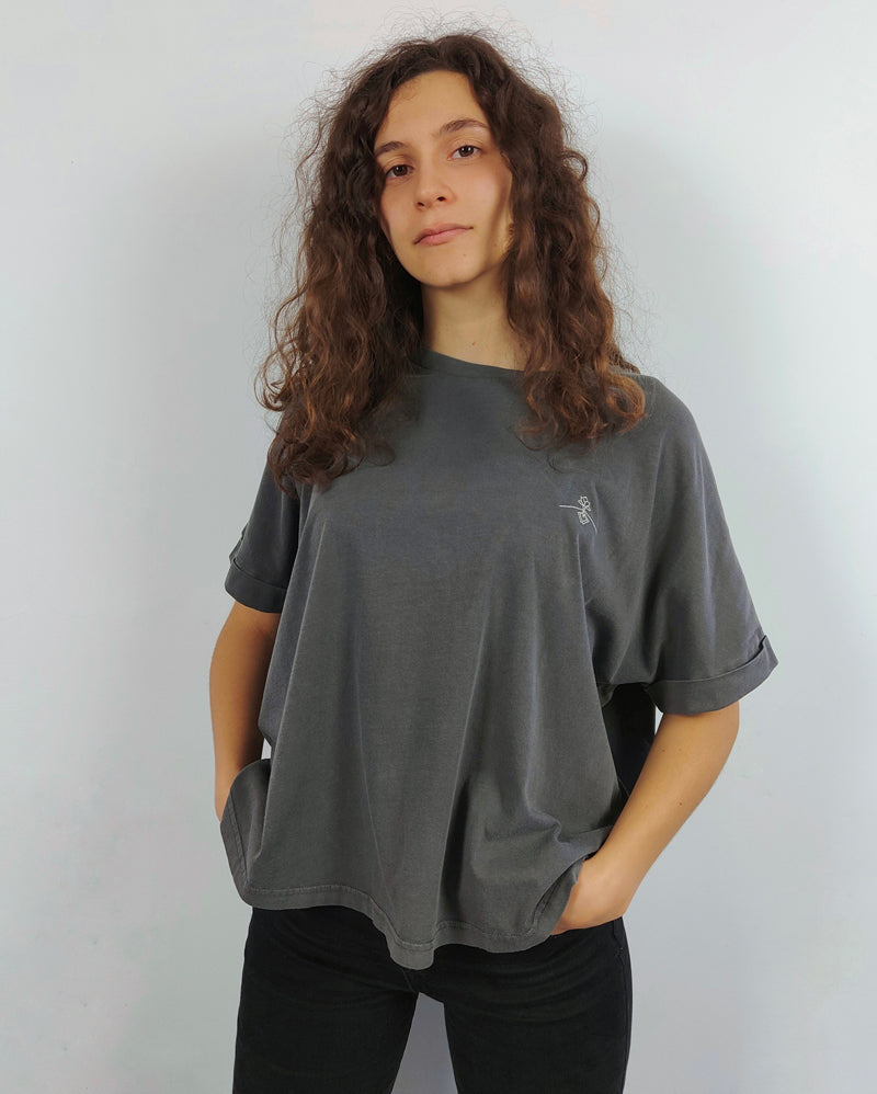 Camiseta orgánica - Antracita