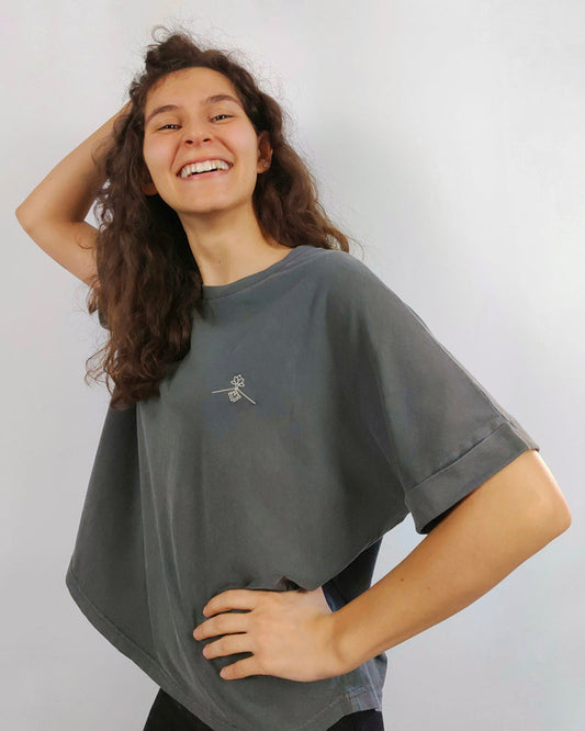 Camiseta orgánica - Antracita