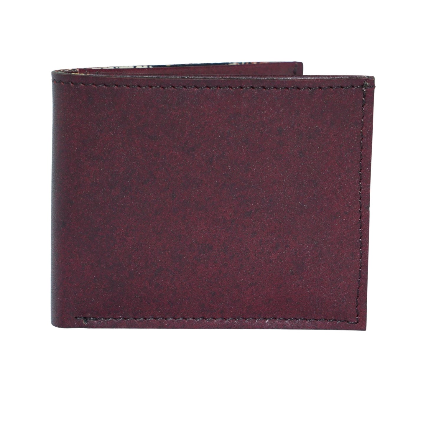 Handmade Leather Wallet for Men - Bifold Wallet #color_California-Maroon