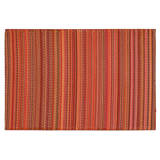 Cancun Sunset Outdoor Doormat - 24" x 36" Non-Slip, Recycled Plastic