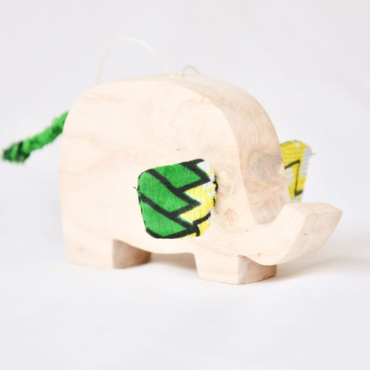 Hand-Carved Animal Ornament