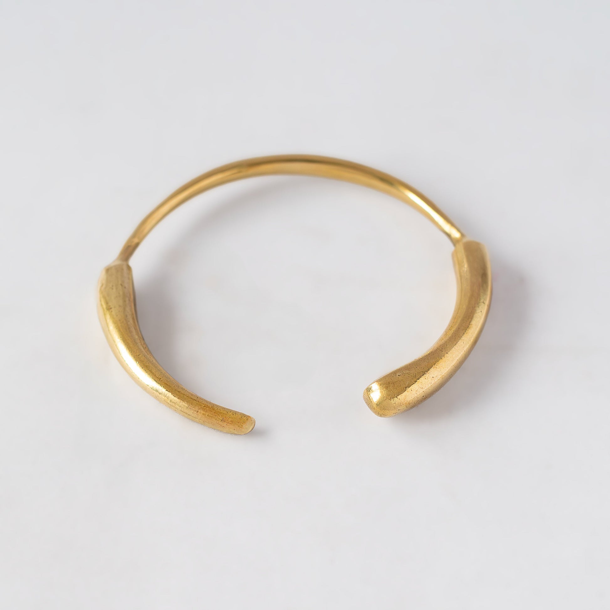 Jani Plain Nuance Open-Cuff Bangle for Women