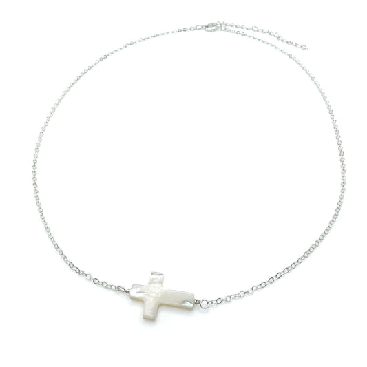 Charity silver necklace