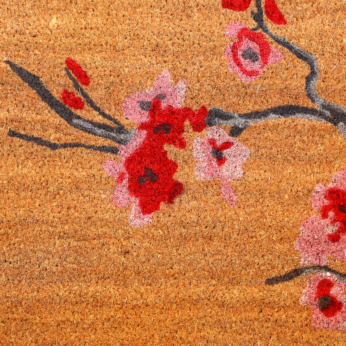 Cherry Branch Doormat, Durable