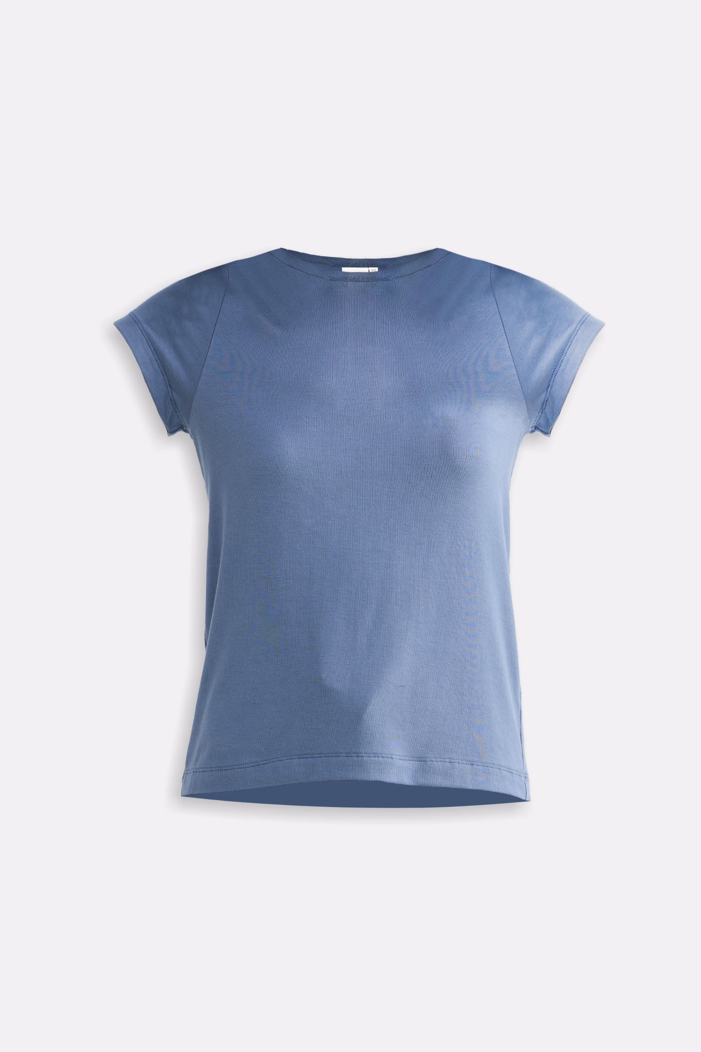 Essential Short Sleeve Tee in Blue Flat Lay