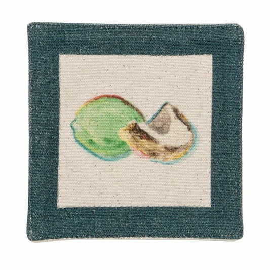 Coconut Lime Coasters - Set Of 2