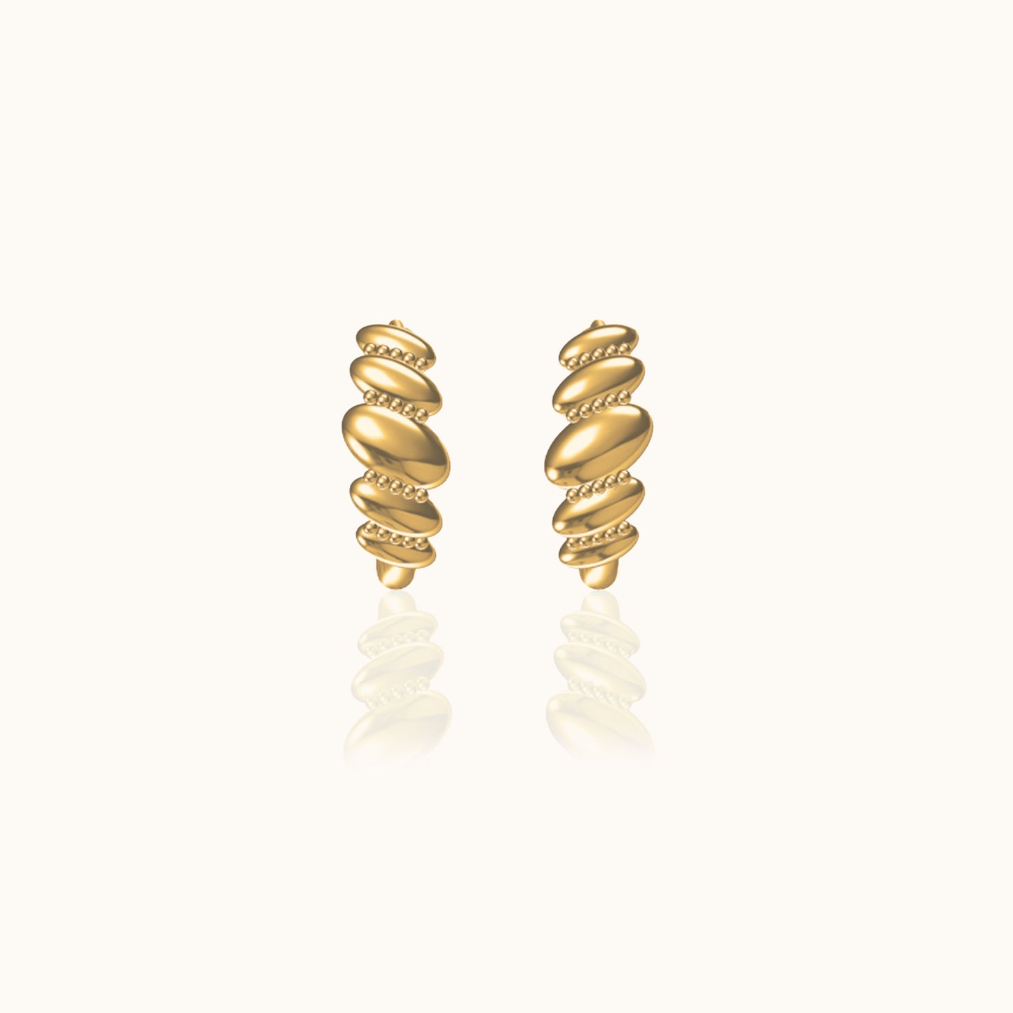 Croissant Hoop Earrings