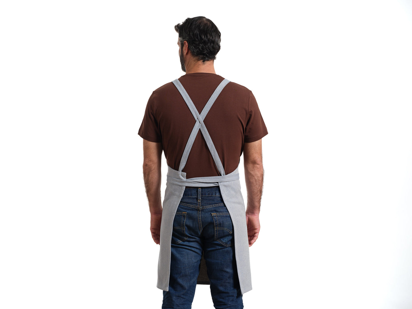 Crossback Apron - Heavy Twill Solid