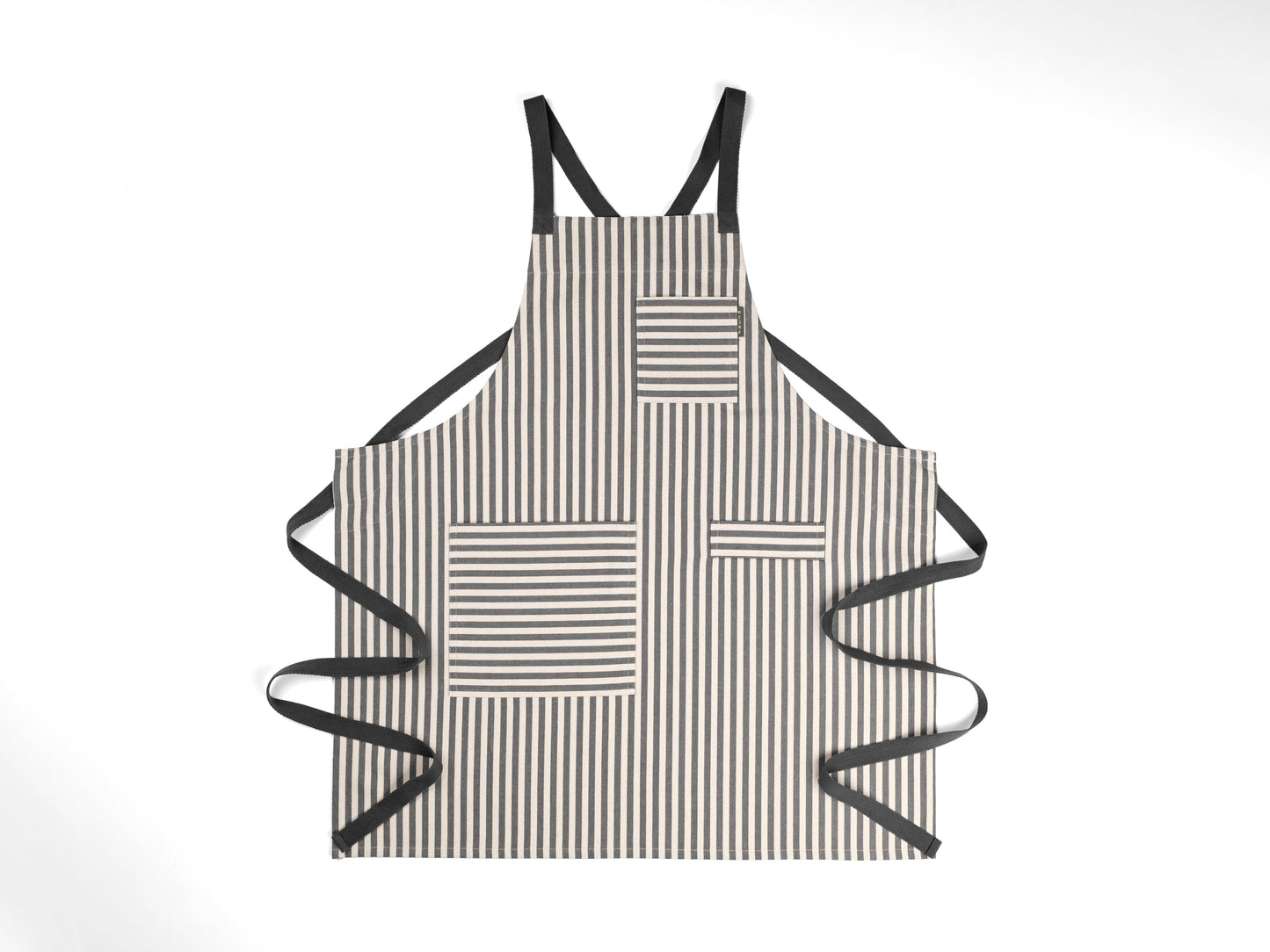 Crossback Apron - Twill Striped