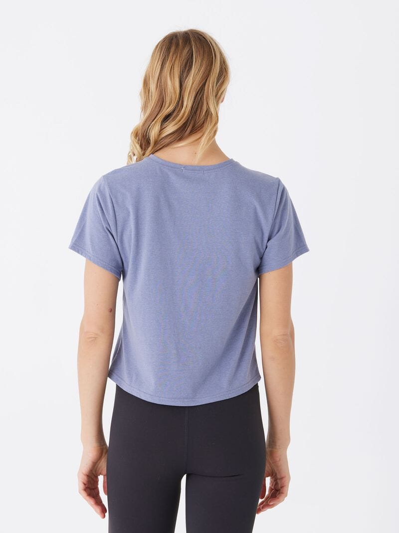 Shelbie Triblend Jersey Pocket Tee