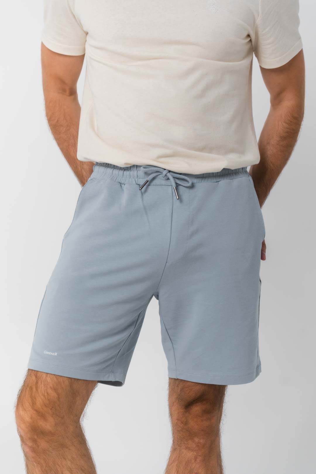 Pantalón corto Tencel - Azul Cielo