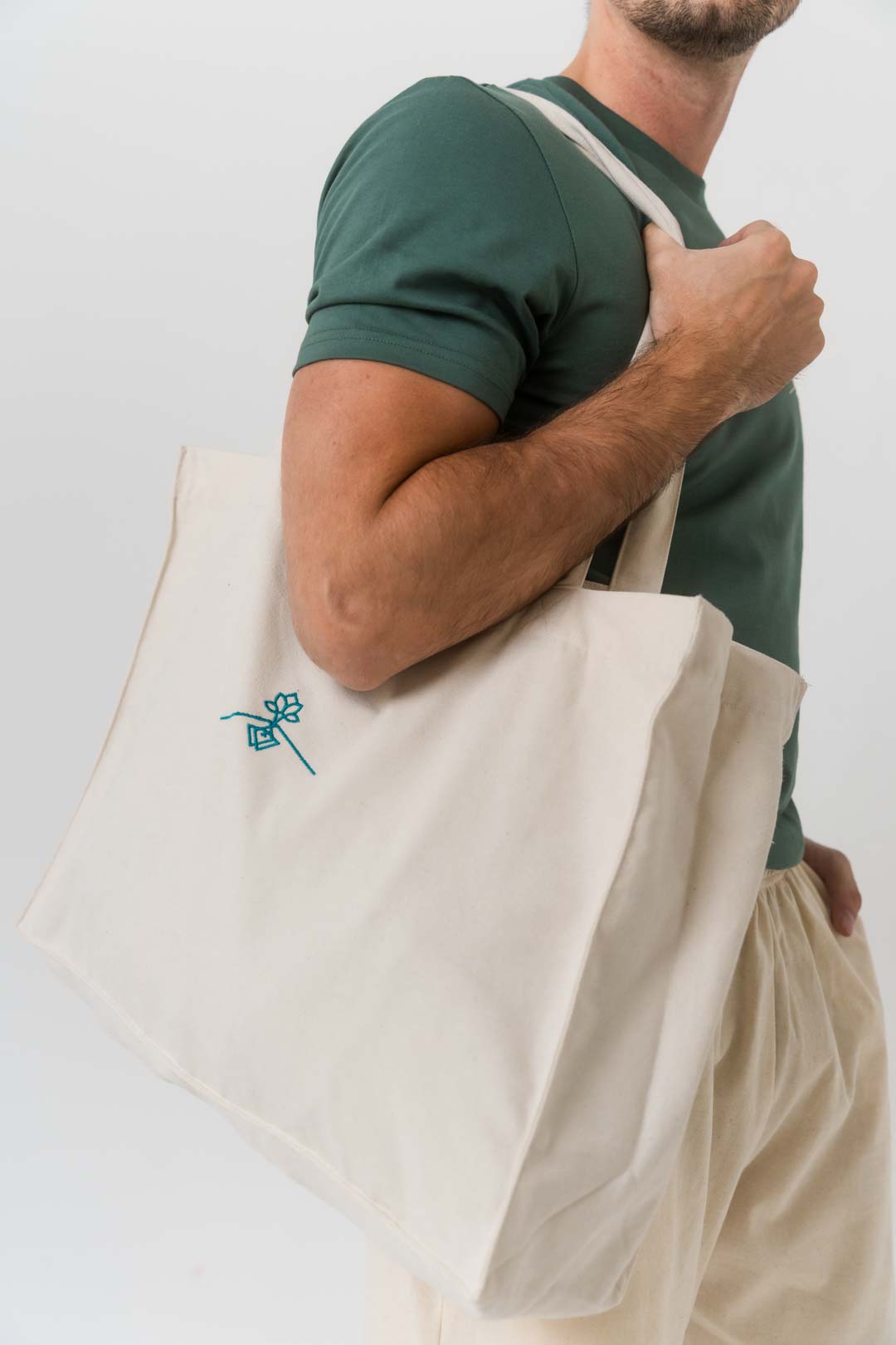Bolsa reciclada - Natural