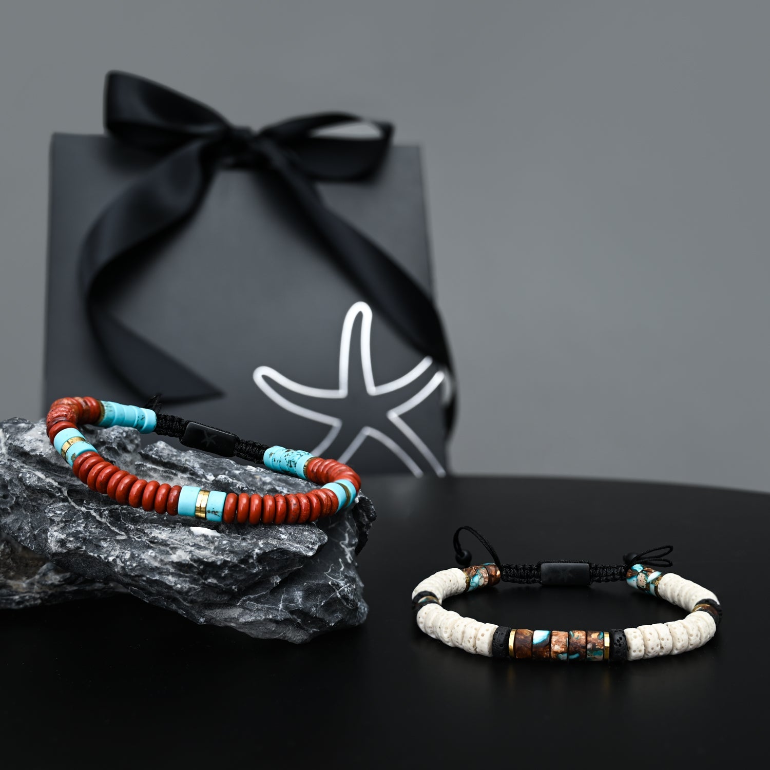 Beaded bracelet gift set for men, gift set deals, high quality bracelets for men, perfect gifts for men