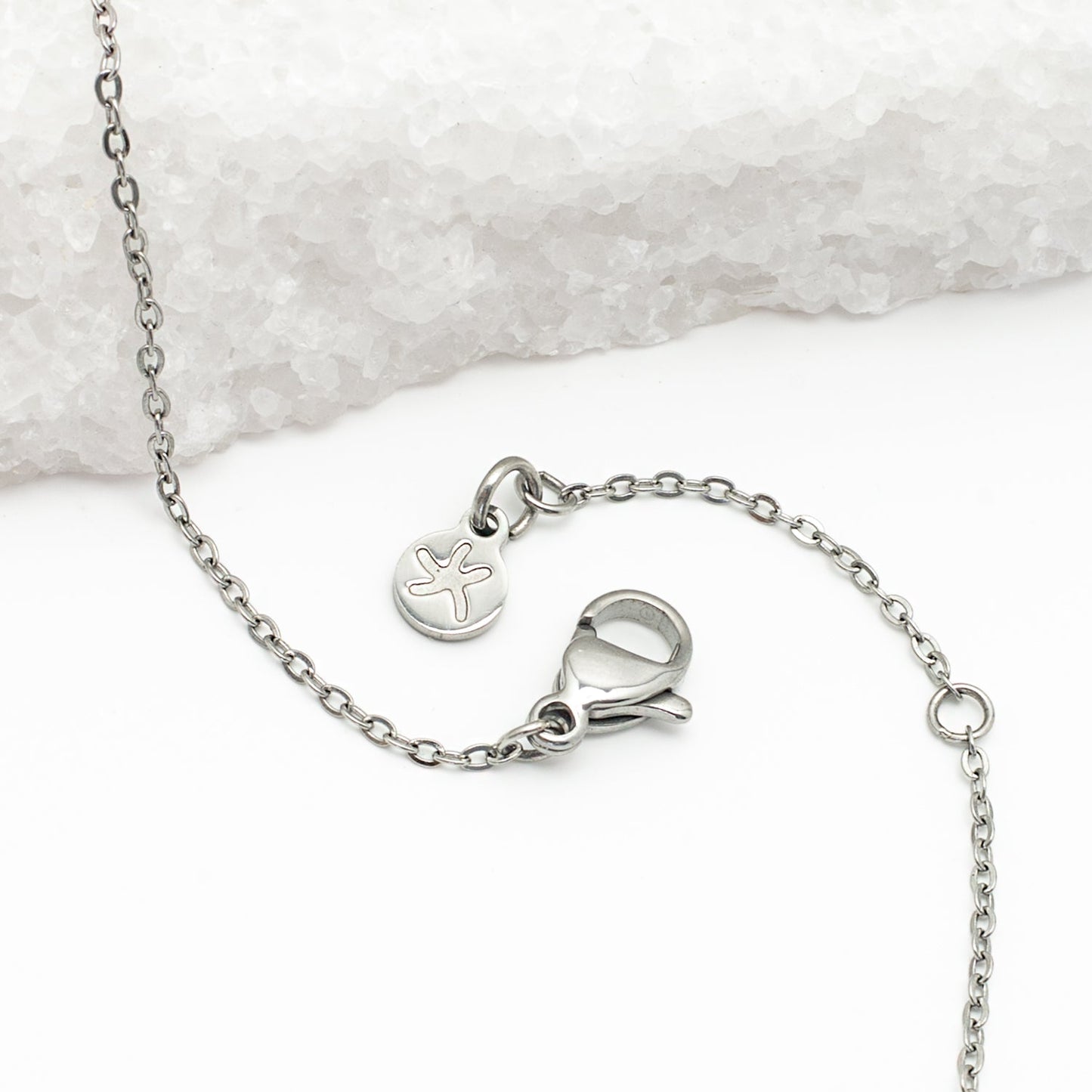 Photo of silver chain necklaces, Starfish Project, Starfish reviews, jewelry store, necklace brands, adjustable silver chain