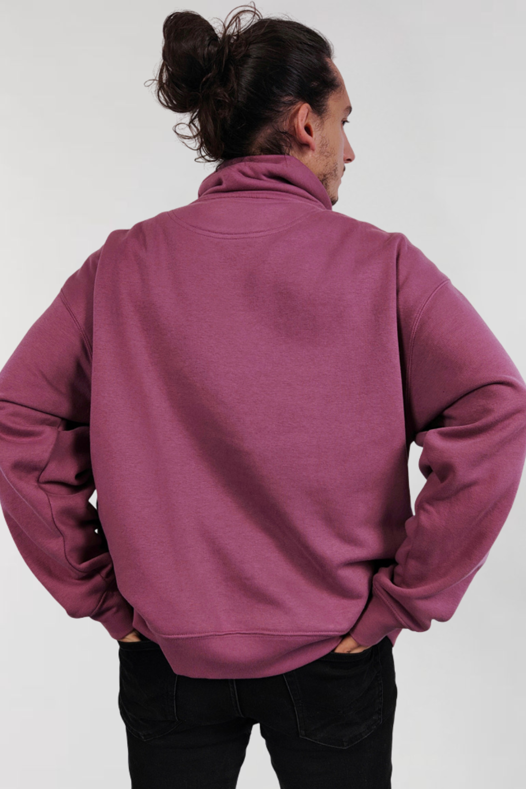 Sudadera orgánica - Malva