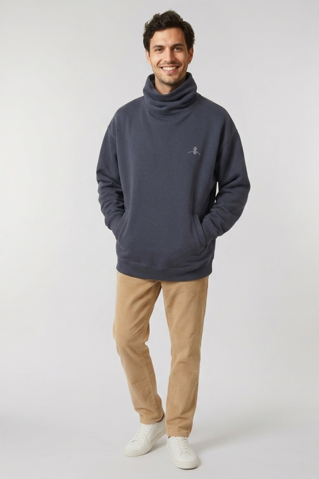 Sudadera orgánica - Tinta India