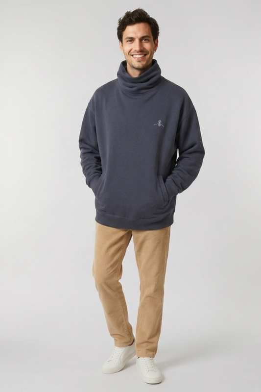 Sudadera orgánica - Tinta India