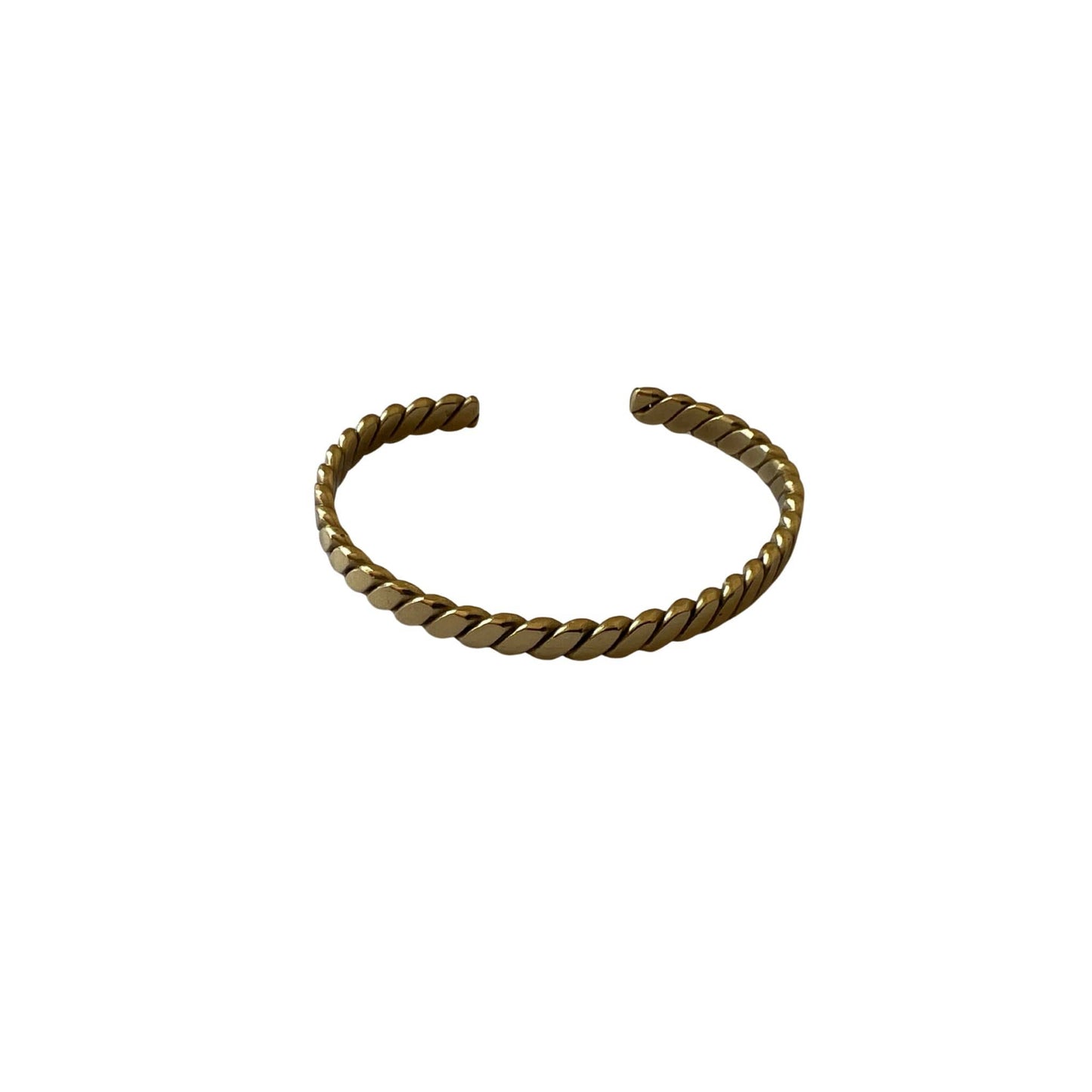 Dona Wide Open Cuff Twist Bracelet
