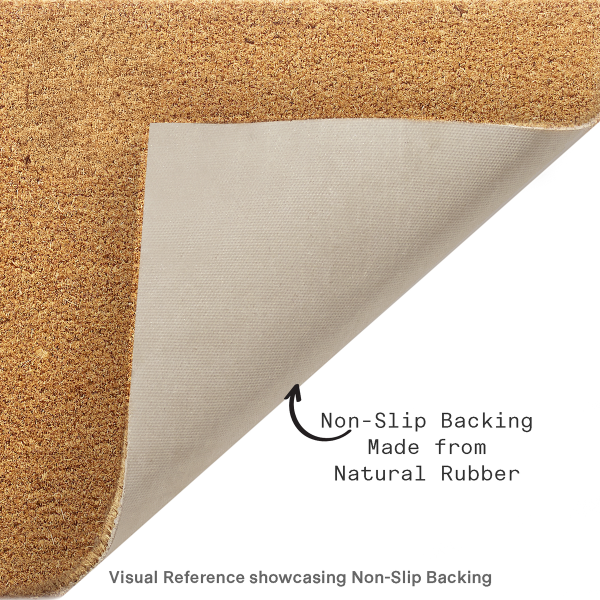Black Belt Coir Doormat