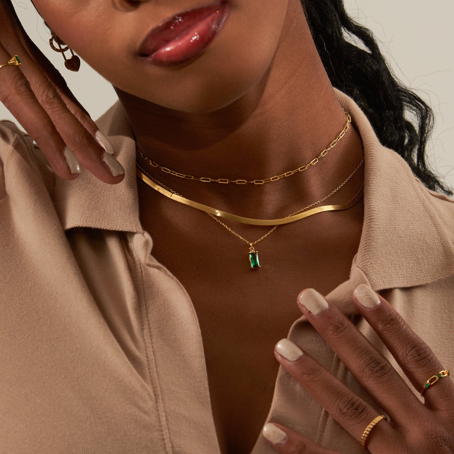 Paperclip Link Chain Necklace