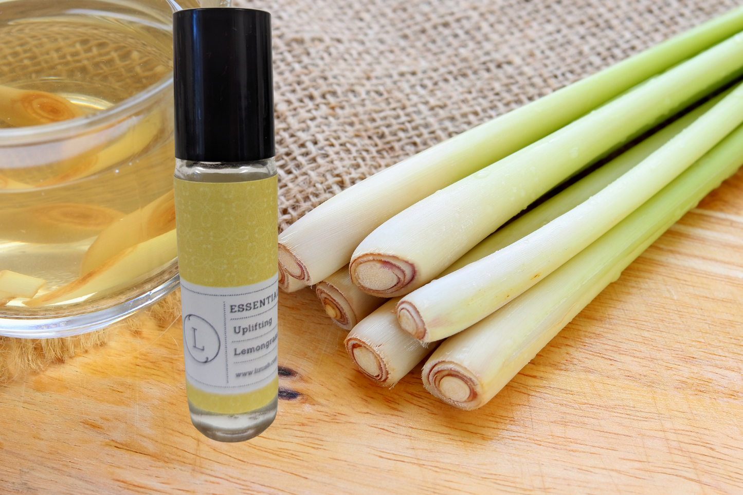 CBD Essential Oils Roll-On set with Crystals and CBD (THC free)
